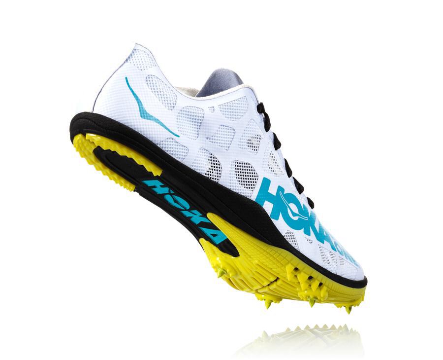 Hoka One One Spikes Heren - Rocket X - Wit/Blauw - UP5046839